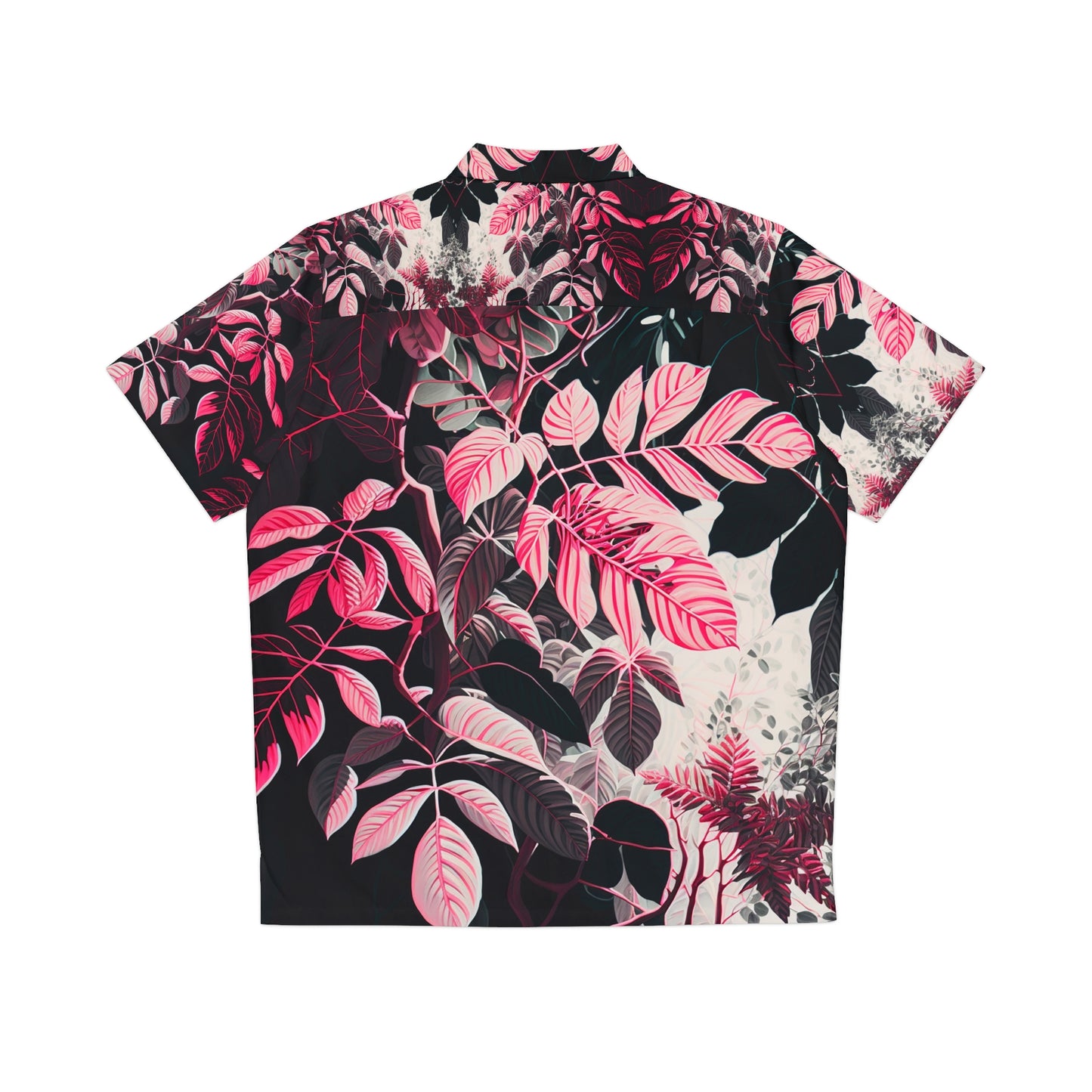 EzPanda™ Neon Jungle Canopy: Men's Hawaiian Shirt