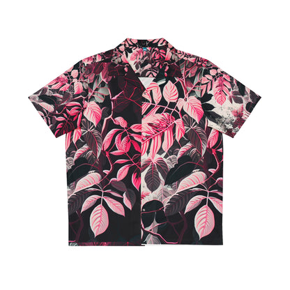 EzPanda™ Neon Jungle Canopy: Men's Hawaiian Shirt