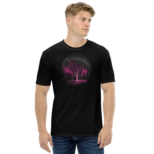 EzPanda™ Neon Jungle Rainfall: Men's Graphic Tee