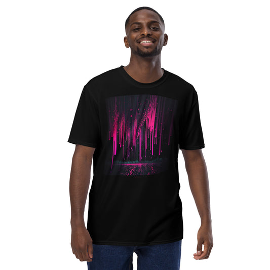 EzPanda™ Neon Rain Spectrum: Men's Graphic Tee