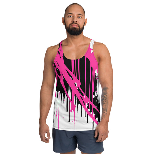 EzPanda™ Neon Splash: Men's Tank Top