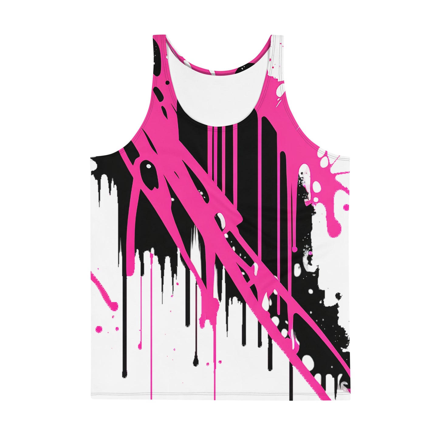 EzPanda™ Neon Splash: Men's Tank Top