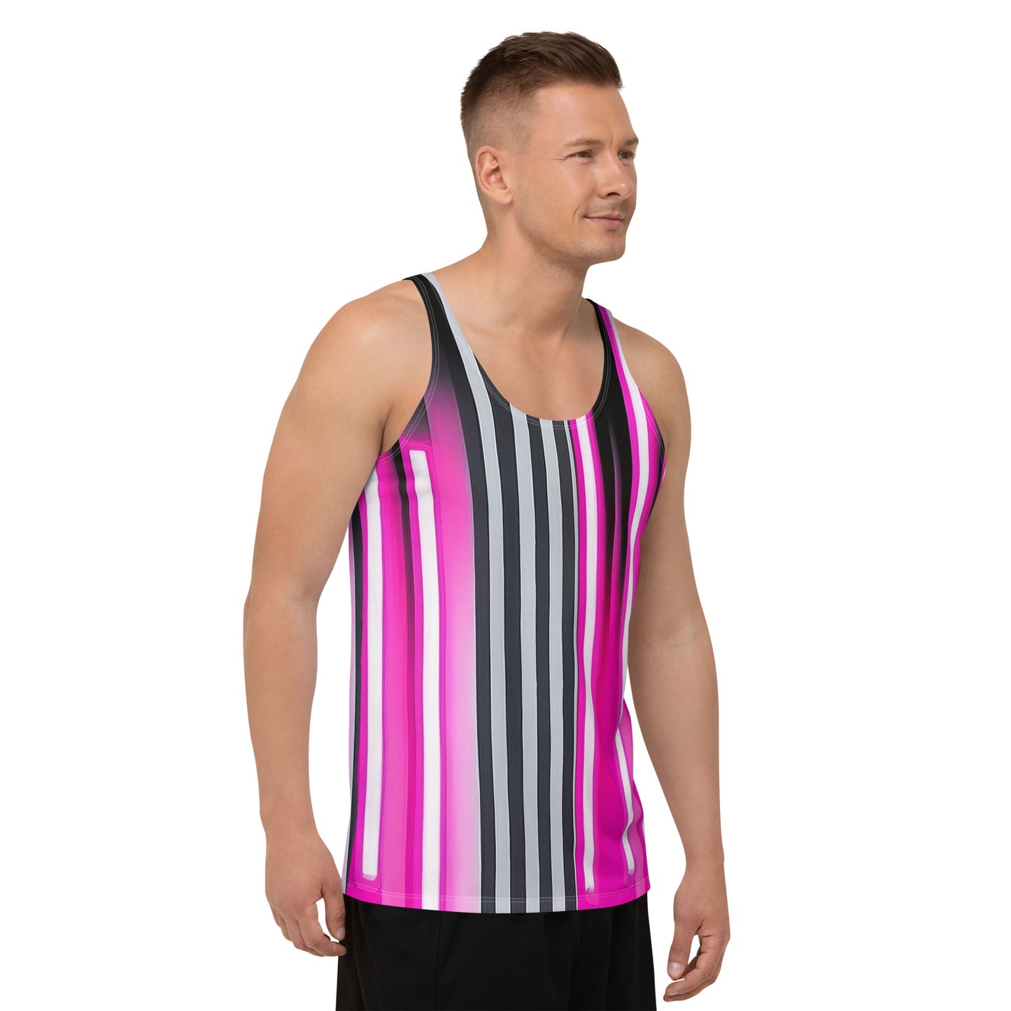 EzPanda™ Neon Skylines: Men's Tank Top