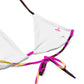 EzPanda™ Digital Euphoria: Neon Pink Two-Piece Bikini