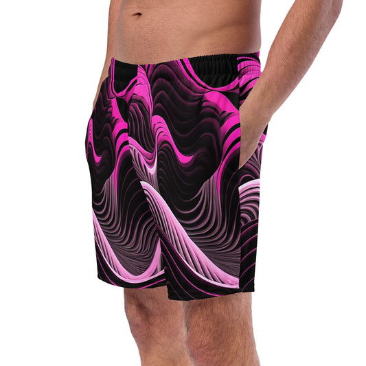 EzPanda™ Emotion Waves: Men's Swim Trunks