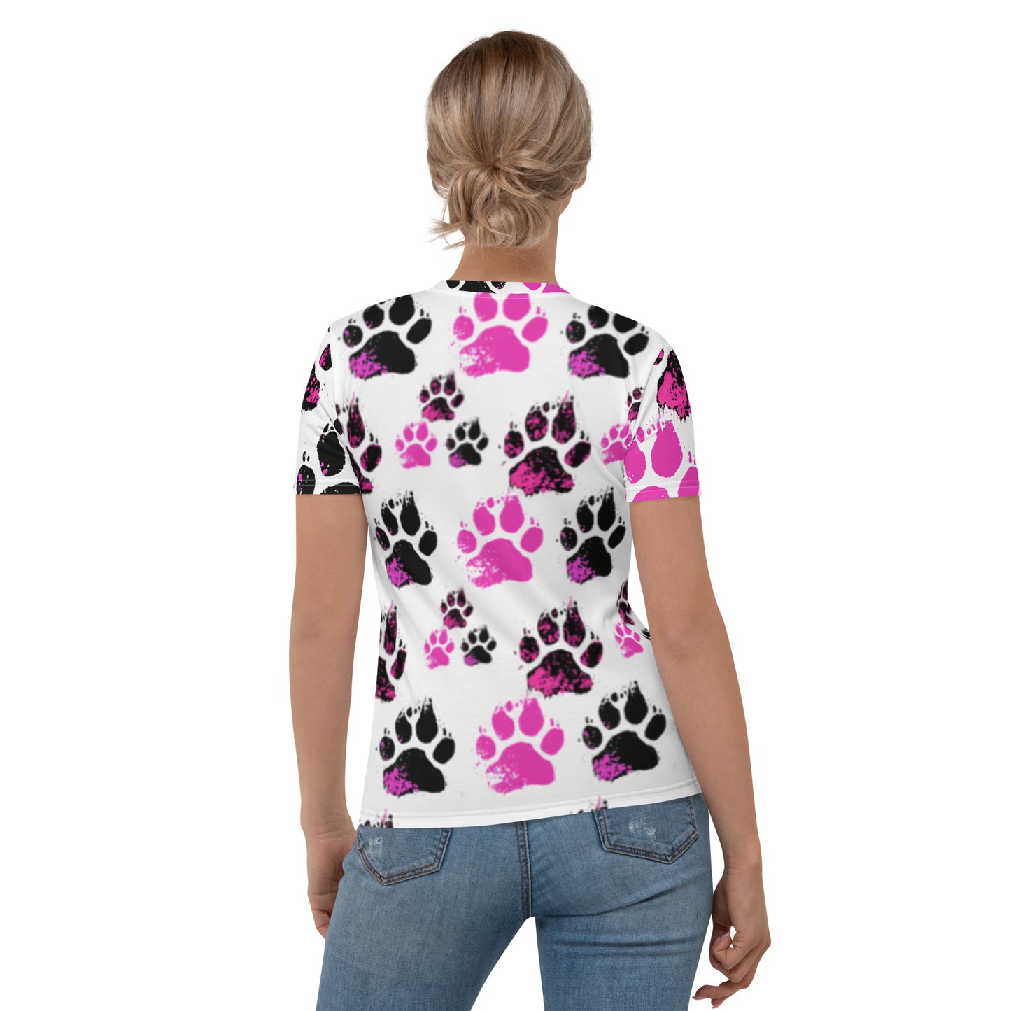 EzPanda™ Neon Paw Parade: Women's Graphic Tee