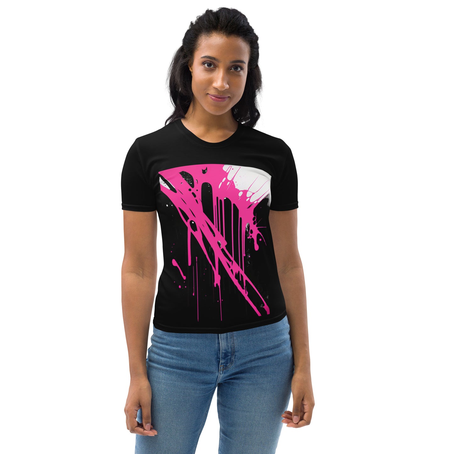 EzPanda™ Neon Splash: Women's Graphic Tee