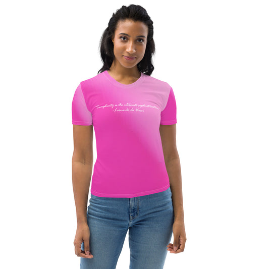 EzPanda™ Sophistication in Simplicity: Women's Graphic Tee