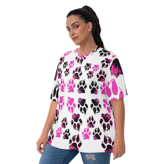 EzPanda™ Neon Paw Parade: Women's Graphic Tee