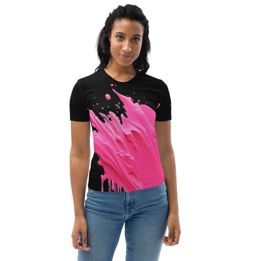 EzPanda™ Tohpoh's Neon Splash: Women's Tee