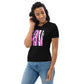 EzPanda™ Abstract Bamboo Essence: Neon Graffiti Women's Graphic Tee