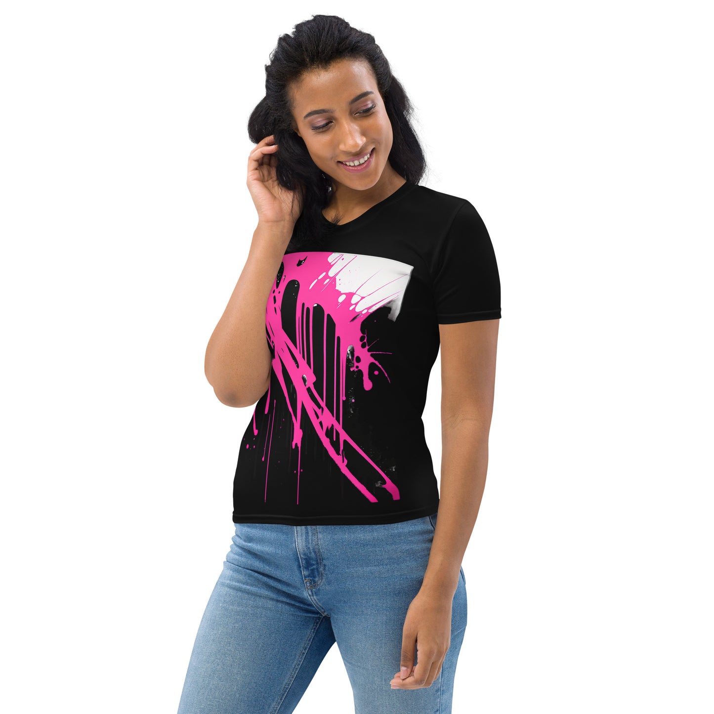 EzPanda™ Neon Splash: Women's Graphic Tee