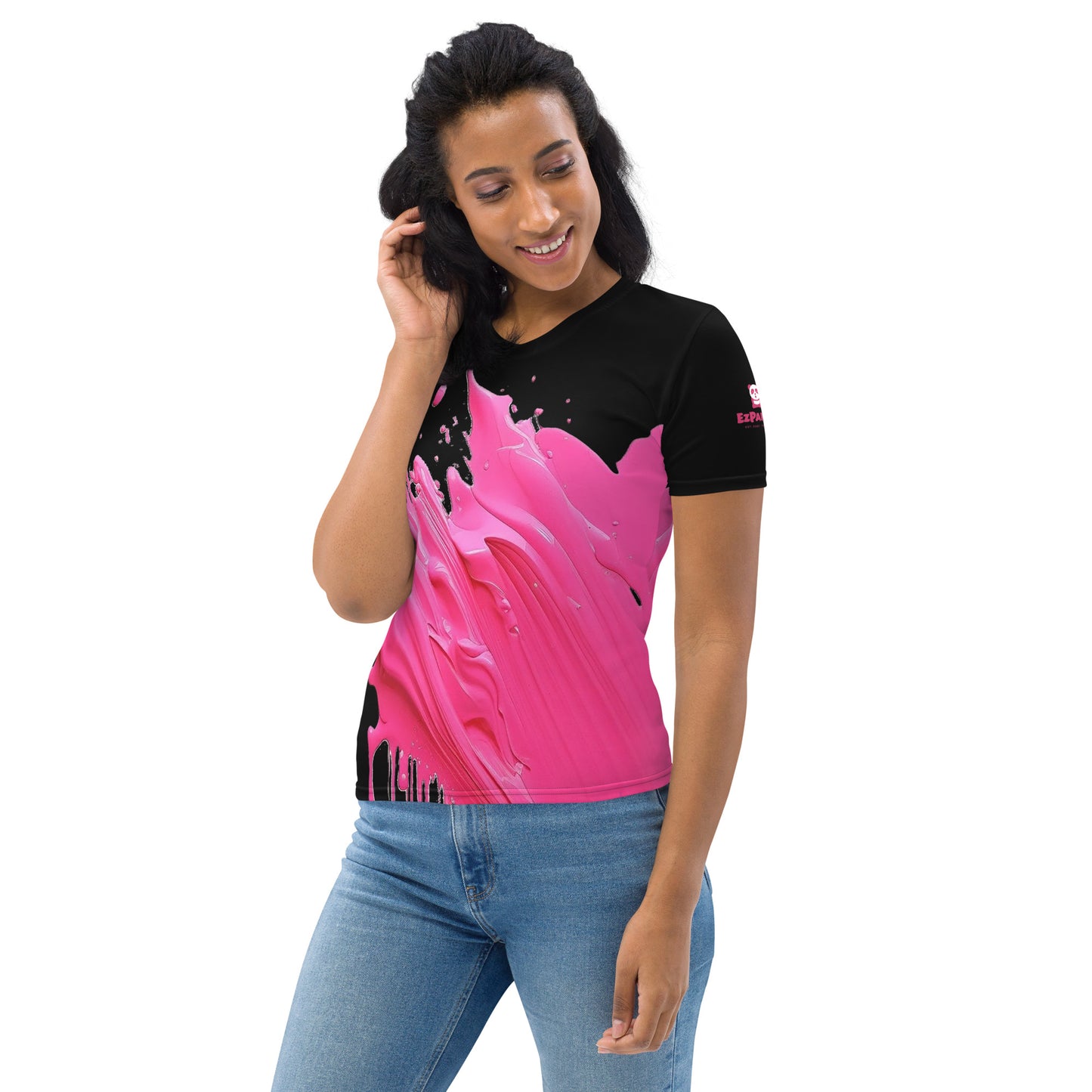 EzPanda™ Tohpoh's Neon Splash: Women's Tee