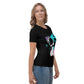 EzPanda™ Vibrant Paw Imprint: Women's Graphic Tee