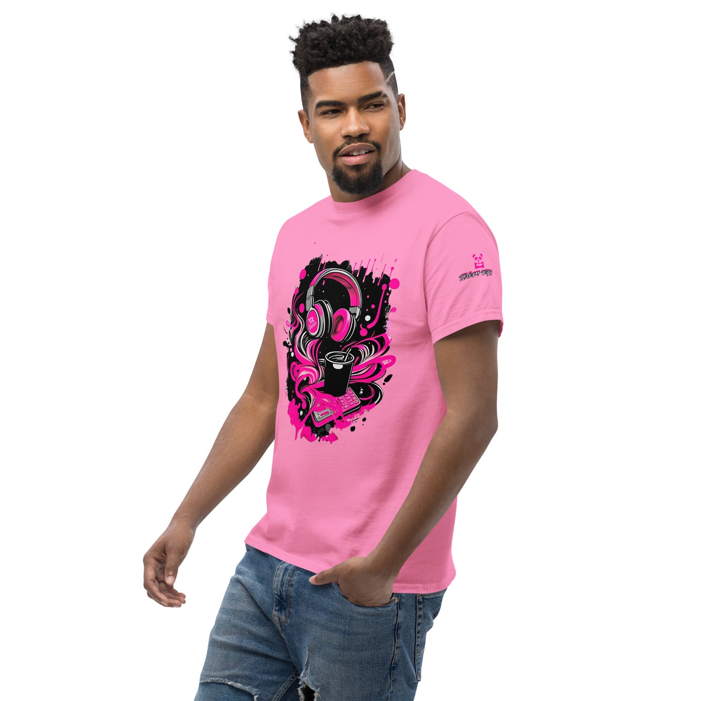 EzPanda™ Neon Team WFH Base: Men’s Graffiti Tee