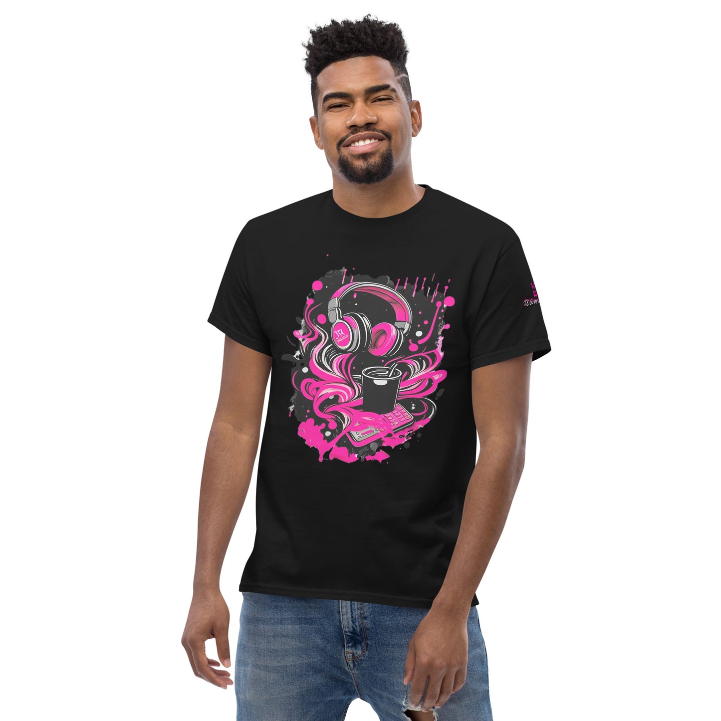 EzPanda™ Neon Team WFH Base: Men’s Graffiti Tee