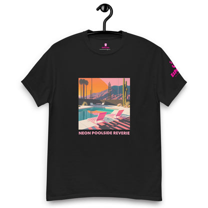 EzPanda™ Neon Poolside Reverie: Men's Graphic Tee