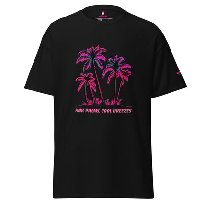 EzPanda™ Pink Palms: Men's Graphic Tee