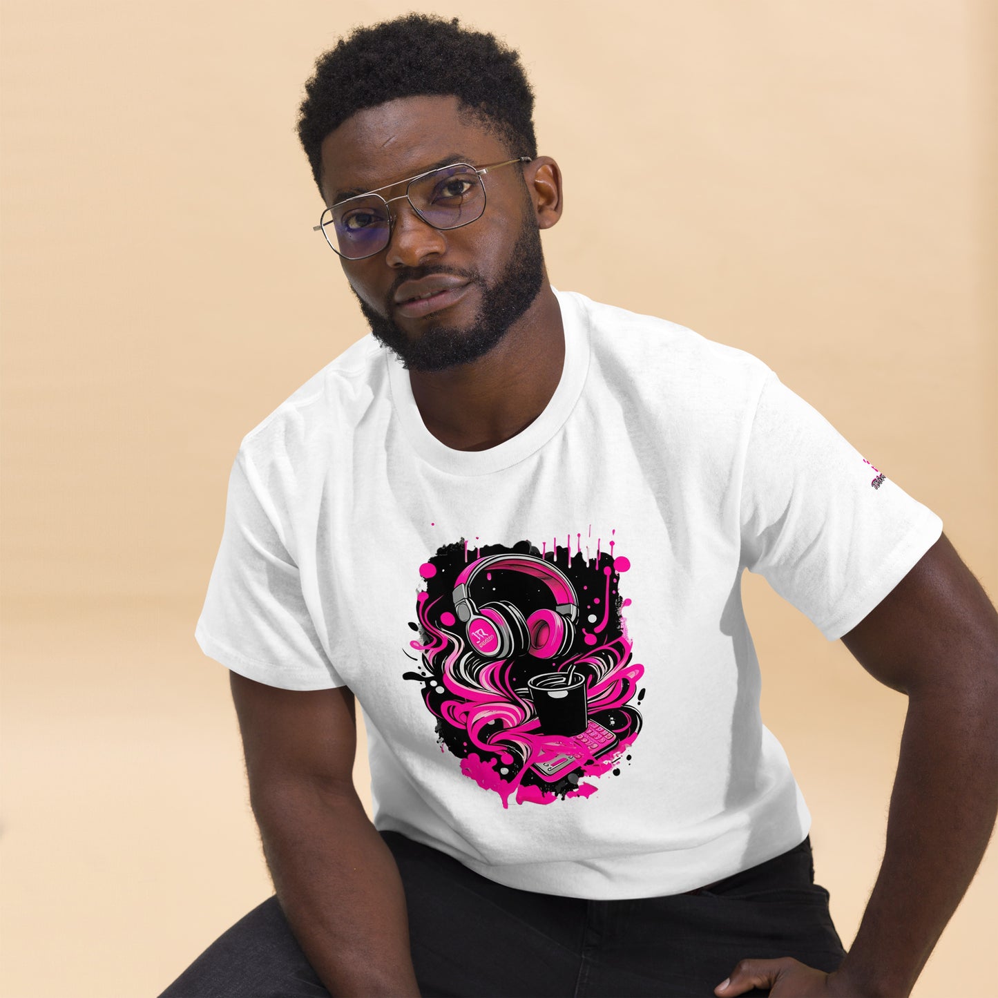 EzPanda™ Neon Team WFH Base: Men’s Graffiti Tee