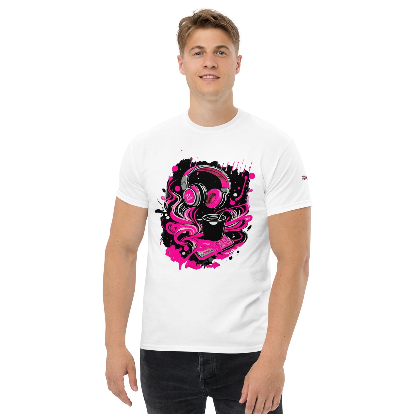 EzPanda™ Neon Team WFH Base: Men’s Graffiti Tee