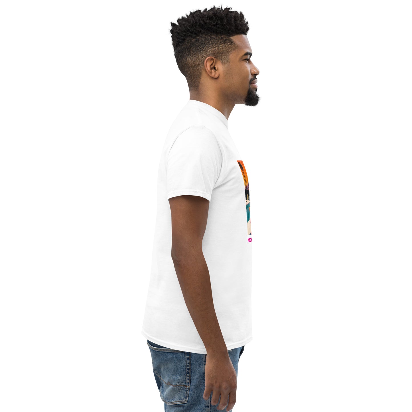 EzPanda™ Neon Poolside Reverie: Men's Graphic Tee