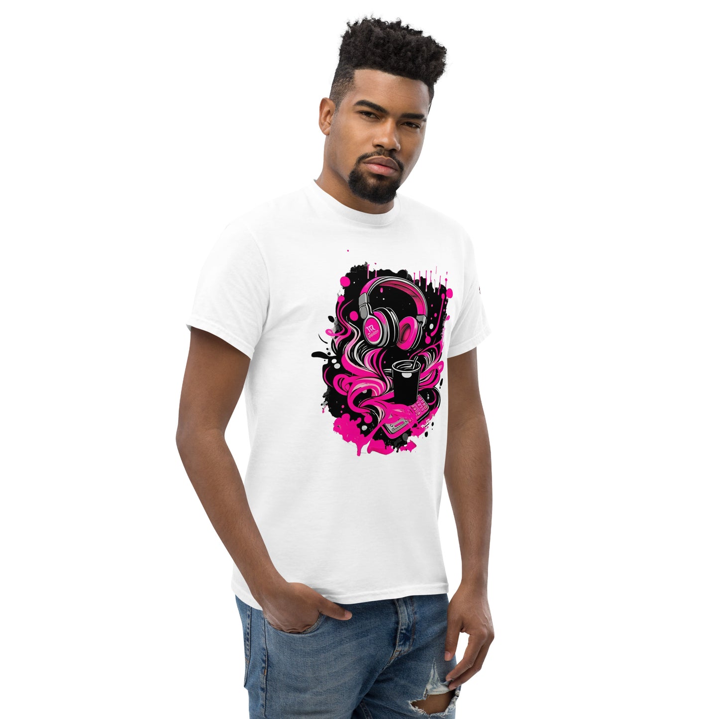 EzPanda™ Neon Team WFH Base: Men’s Graffiti Tee