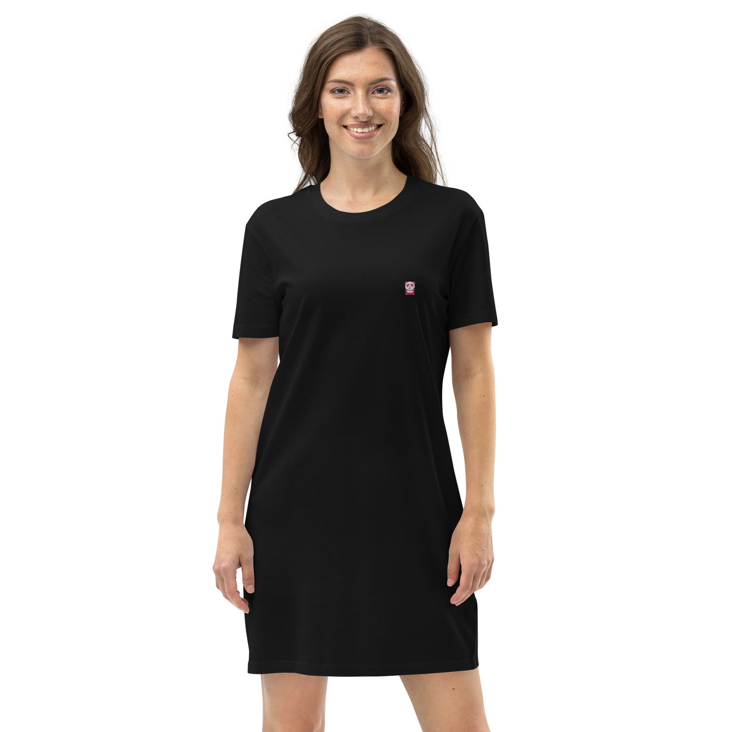 EzPanda™ Women's Eco-Friendly Cotton T-Shirt Dress (Original Logo)