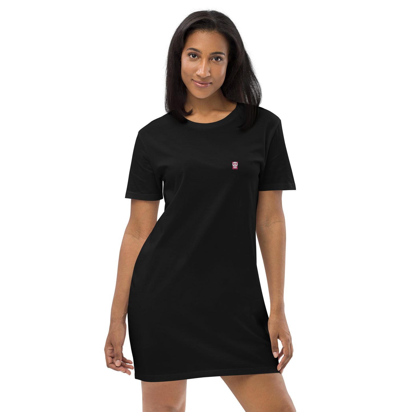 EzPanda™ Women's Eco-Friendly Cotton T-Shirt Dress (Original Logo)