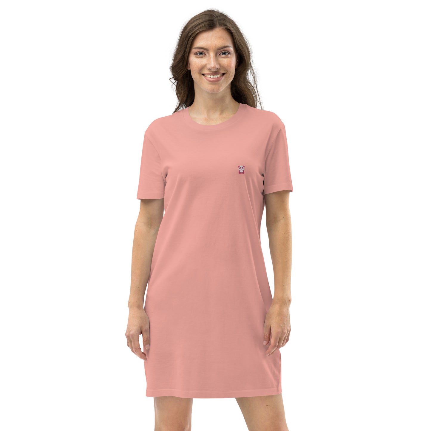 EzPanda™ Women's Eco-Friendly Cotton T-Shirt Dress (Original Logo)