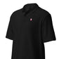 EzPanda™ Chic Noir: Unisex Pique Polo Shirt