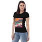 EzPanda™ Neon Poolside Reverie: Women's Eco-Friendly Graphic Tee