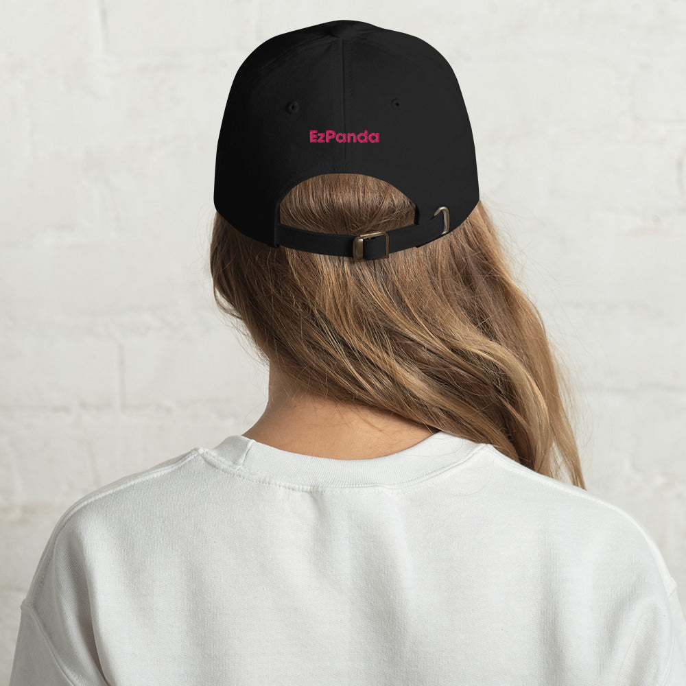 EzPanda™ Classic Baseball Cap (Alternate Logo - Transparent Pink)