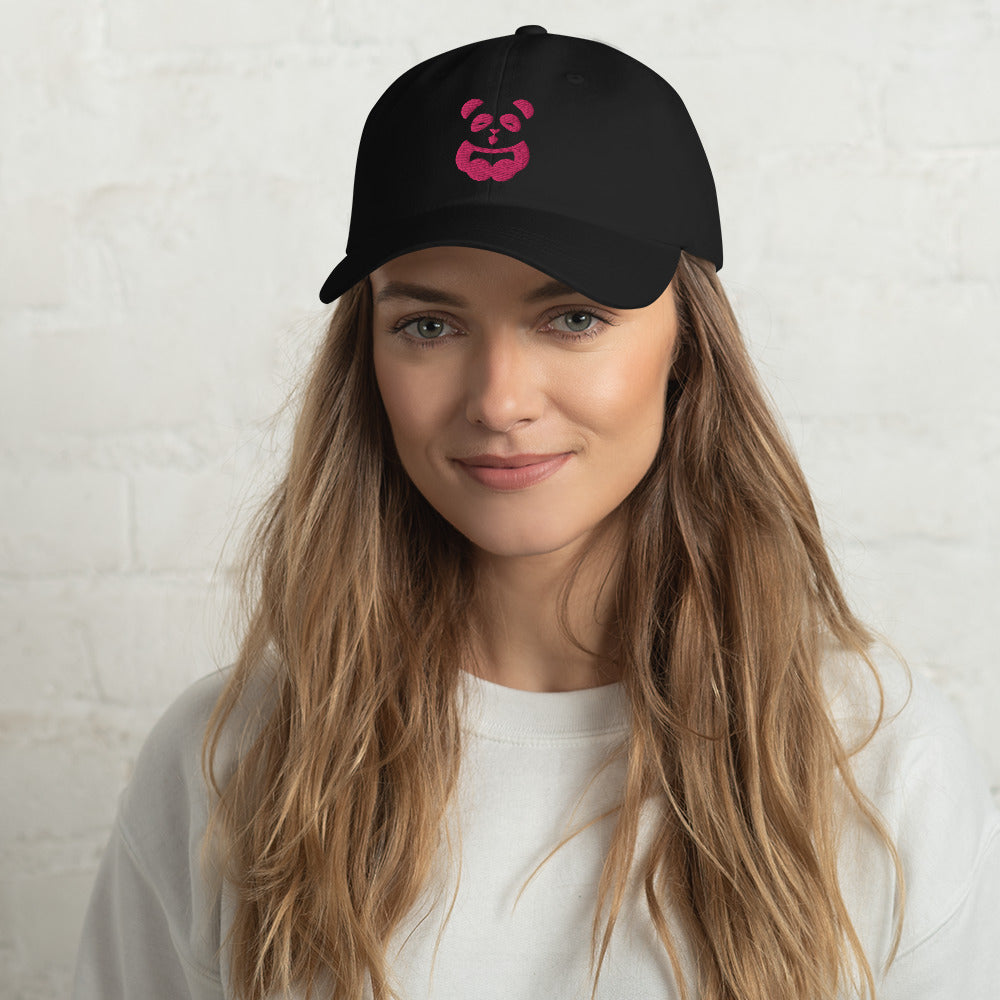 EzPanda™ Classic Baseball Cap (Alternate Logo - Transparent Pink)