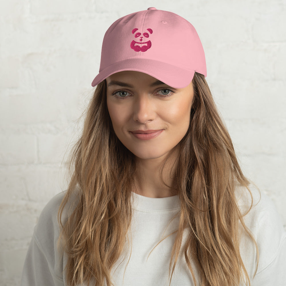 EzPanda™ Classic Baseball Cap (Alternate Logo - Transparent Pink)