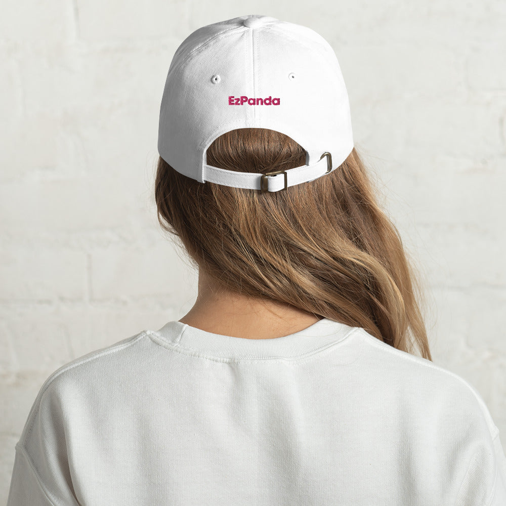 EzPanda™ Classic Baseball Cap (Alternate Logo - Transparent Pink)