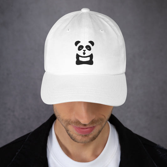 EzPanda™ Classic Baseball Cap (Original Logo - Black and White)