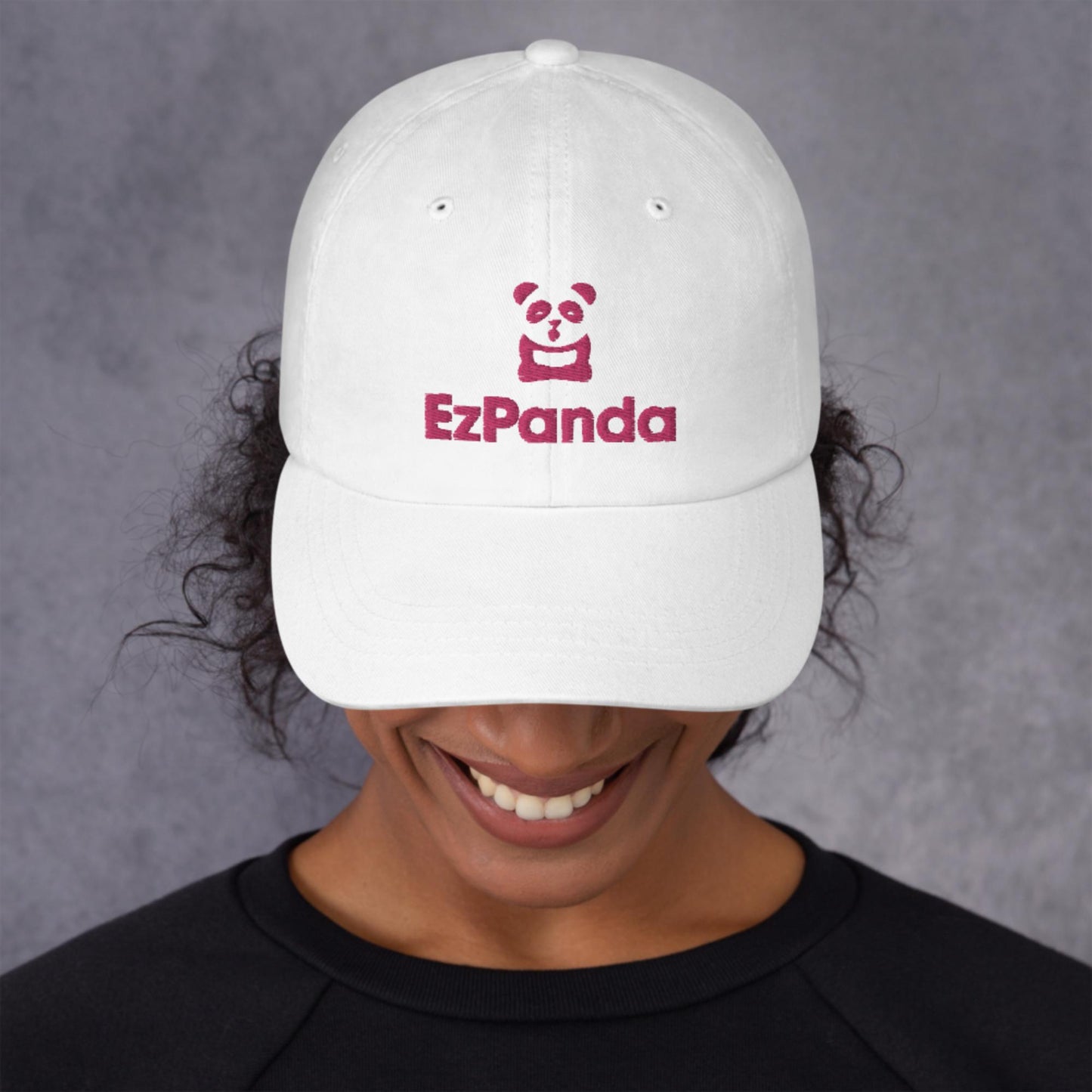 EzPanda™ Classic Dad Hat (Original Logo + Name)