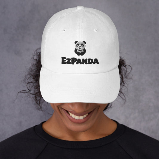 EzPanda™ Classic Baseball Cap (Alternate Logo + Name - Black)