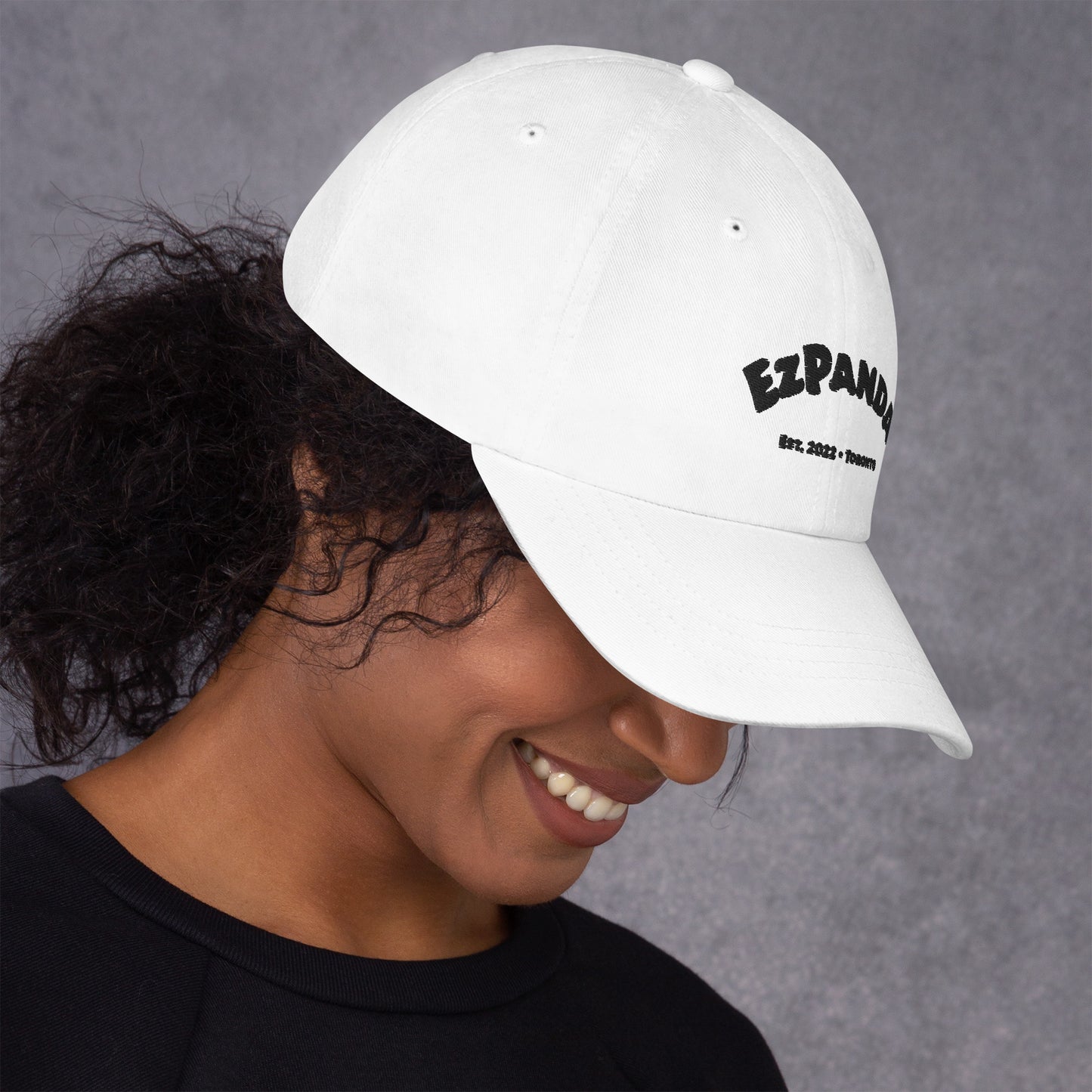 EzPanda™ Classic Baseball Cap (Alternate Name + Toronto only - Black)