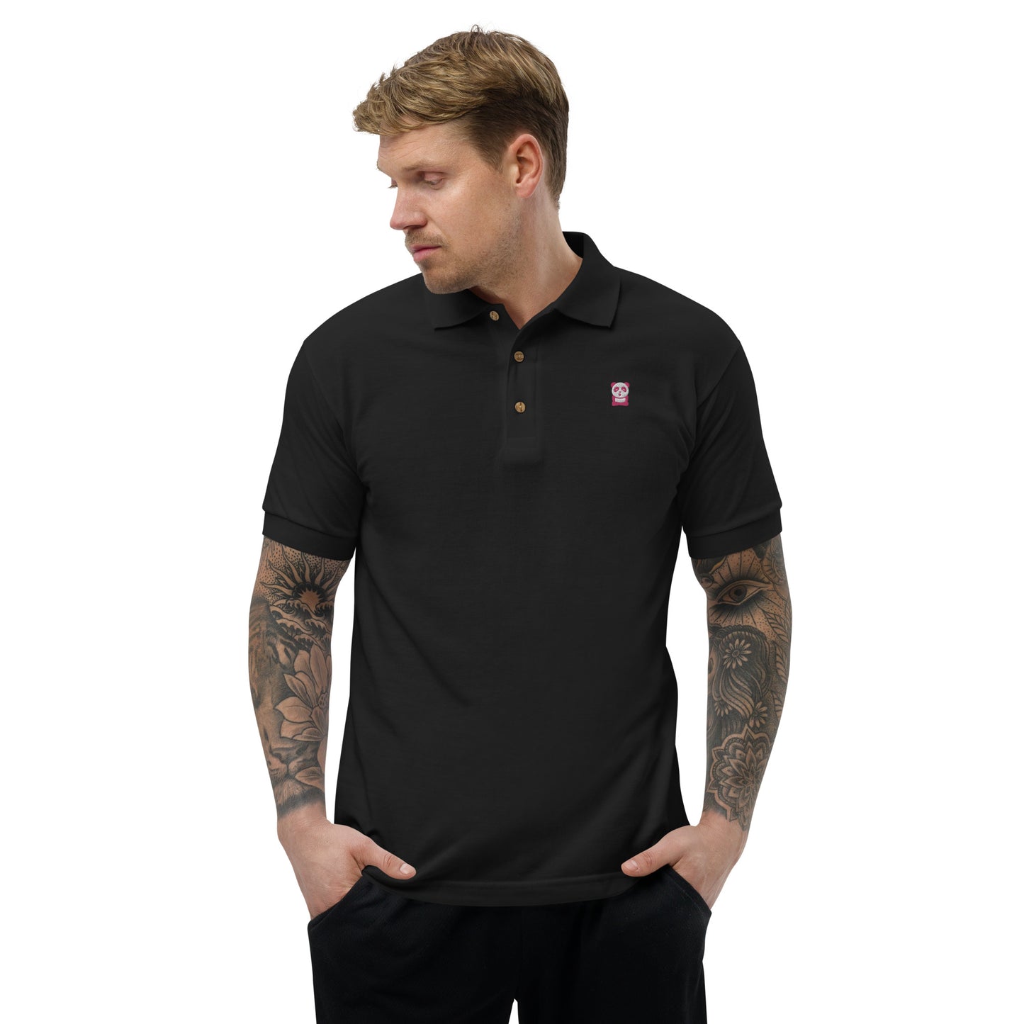 EzPanda™ Men's Classic Polo Shirt (Original Logo)