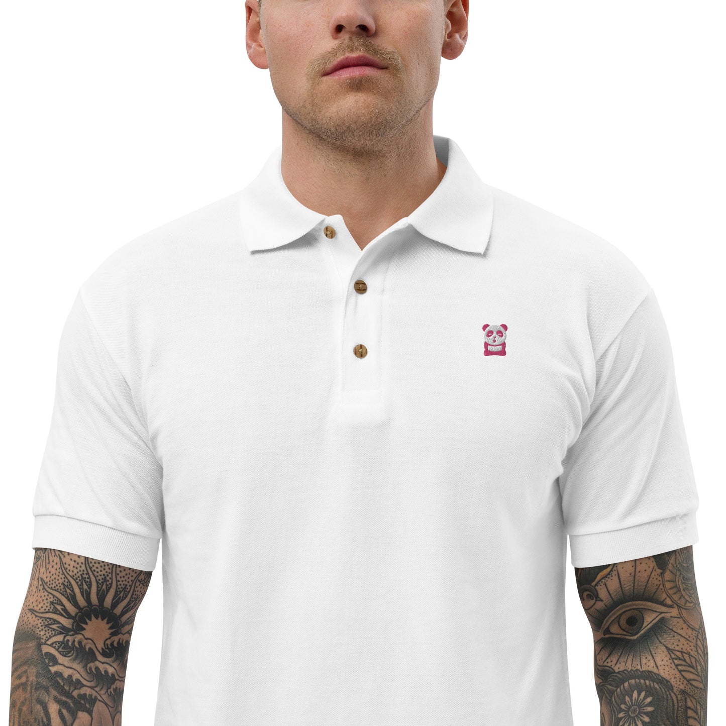 EzPanda™ Men's Classic Polo Shirt (Original Logo)