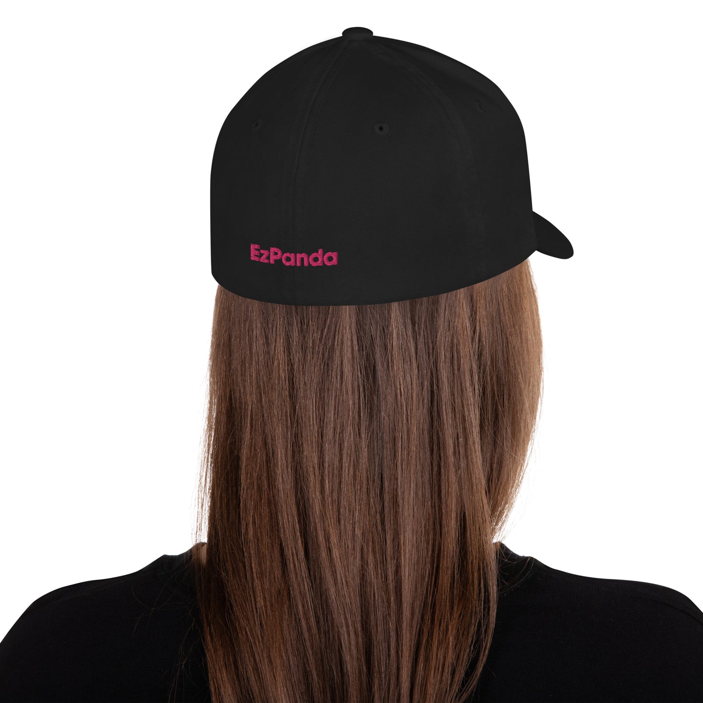 EzPanda™ Classic Closed-Back Cap (Original Logo - Transparent Pink)