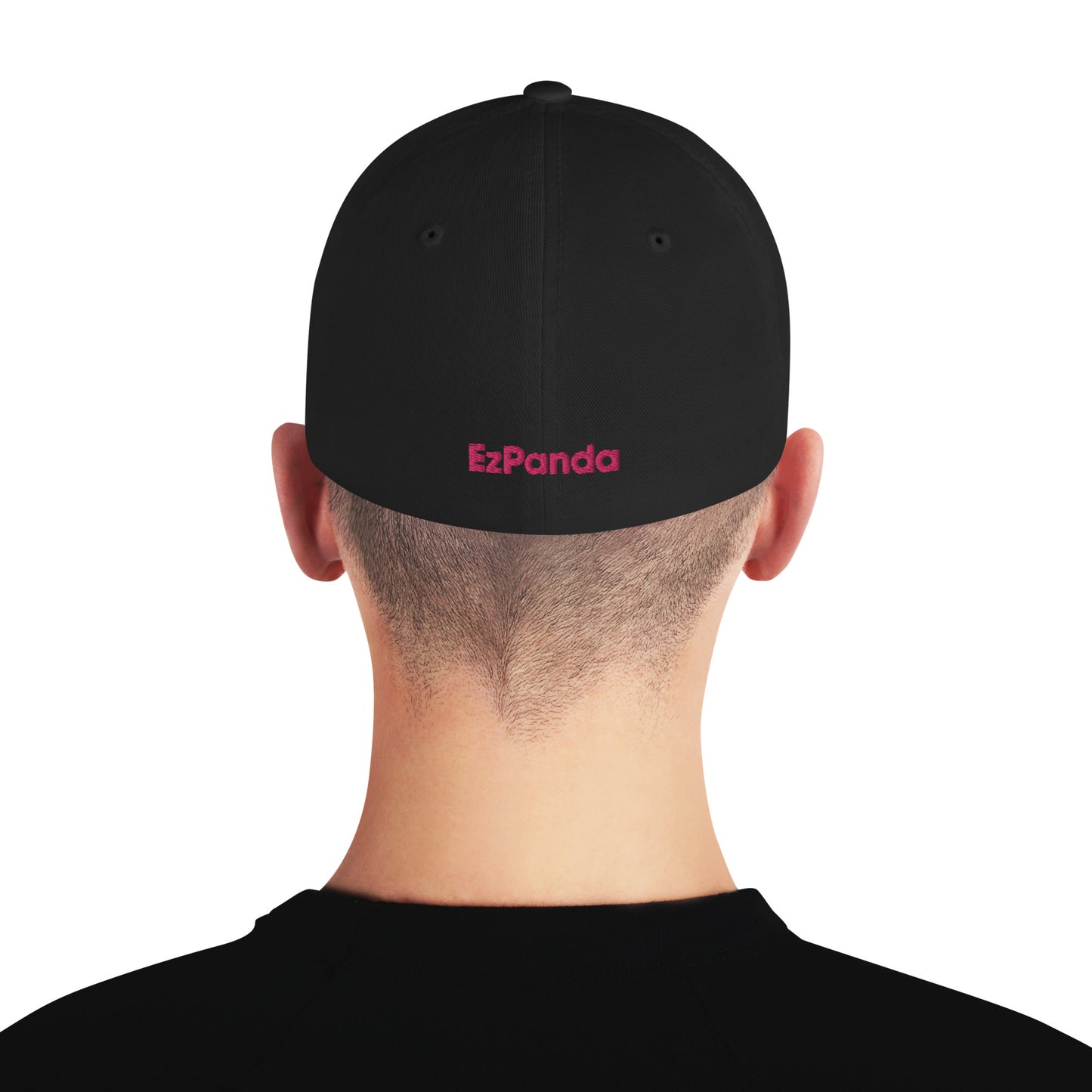 EzPanda™ Classic Closed-Back Cap (Original Logo - Transparent Pink)