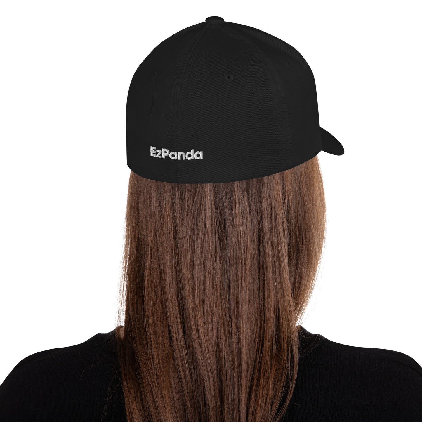 EzPanda™ Classic Closed-Back Cap (Original Logo - Transparent White)