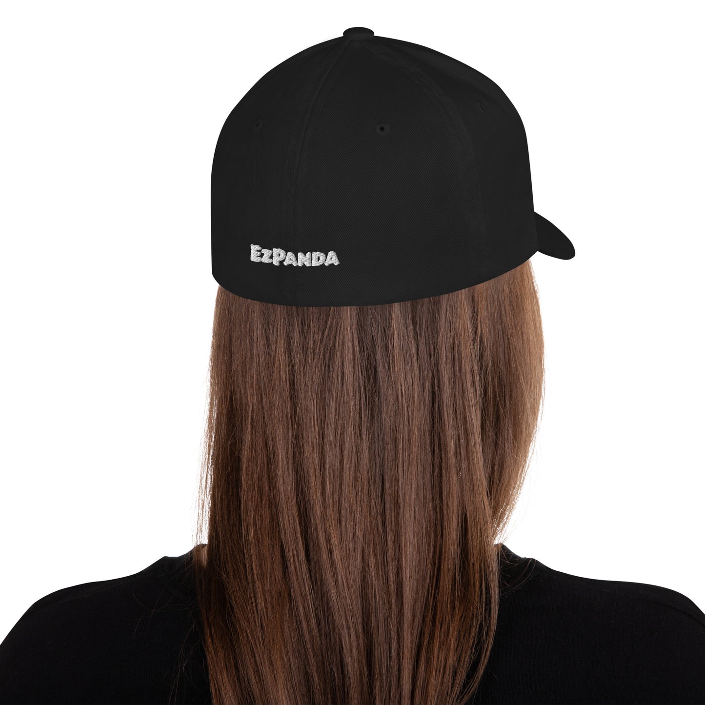 EzPanda™ Classic Closed-Back Cap (Alternate Logo - Transparent White)