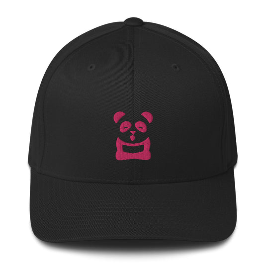 EzPanda™ Classic Closed-Back Cap (Original Logo - Transparent Pink)