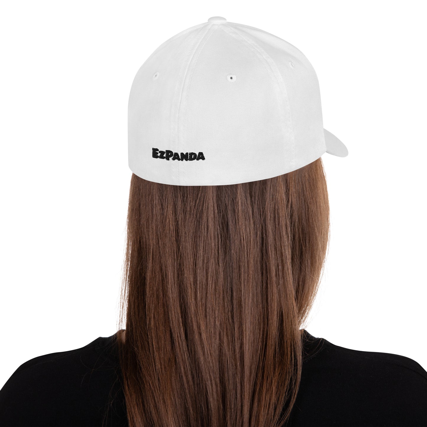 EzPanda™ Classic Closed-Back Cap (Alternate Logo - Black and White)