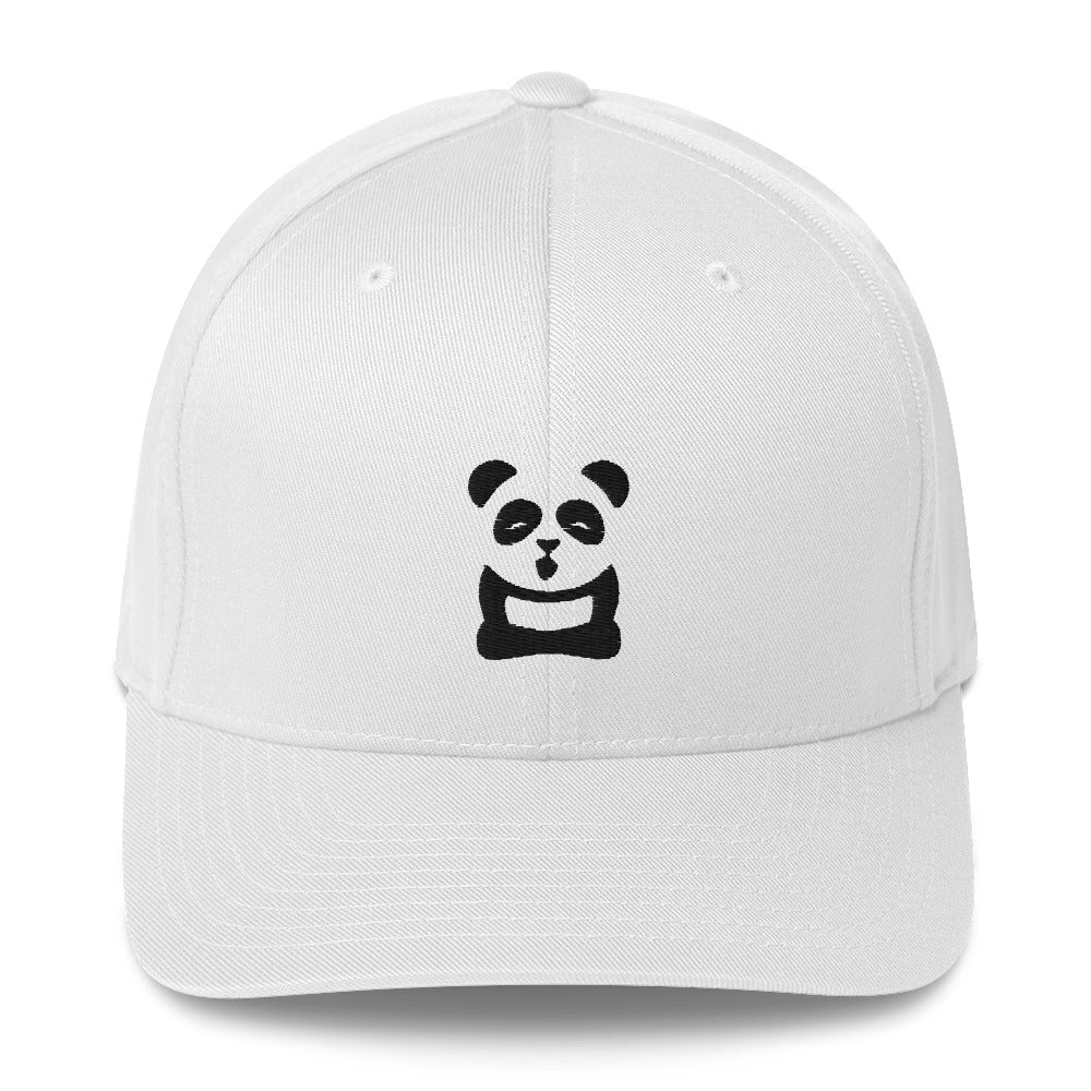 EzPanda™ Classic Closed-Back Cap (Original Logo - Black and White)