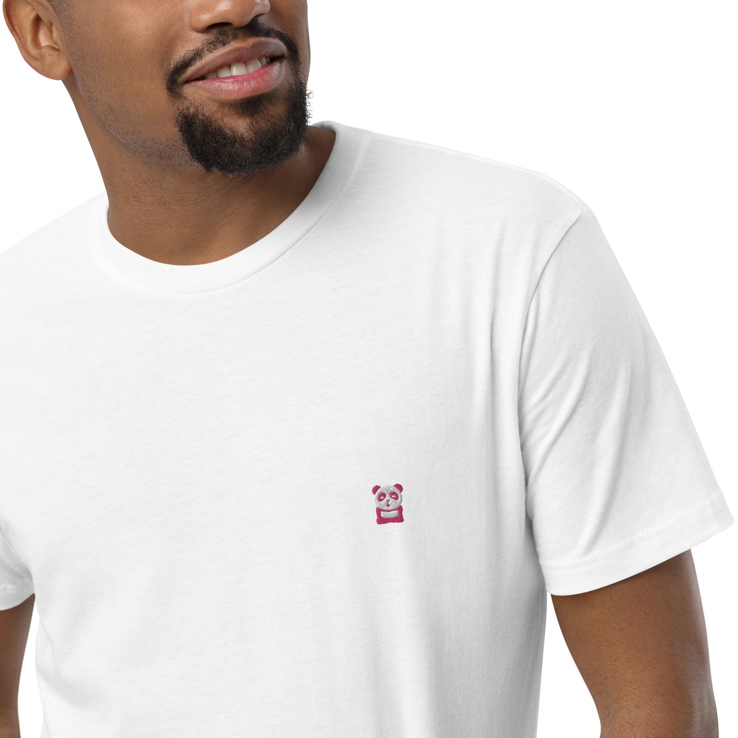 EzPanda™ Men's Fitted T-Shirt (Original Logo)