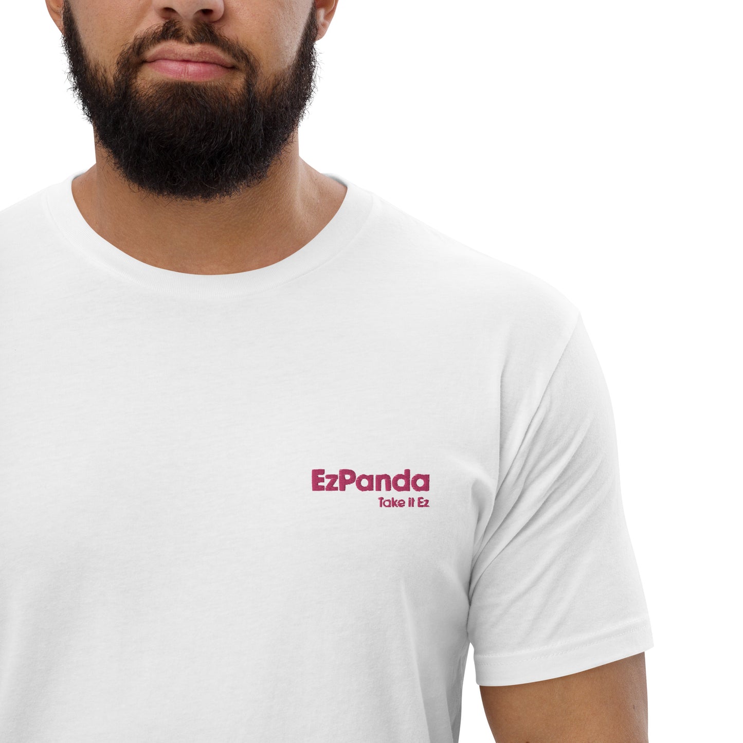 EzPanda™ Men's Fitted T-Shirt (Original Name - Take it Ez)